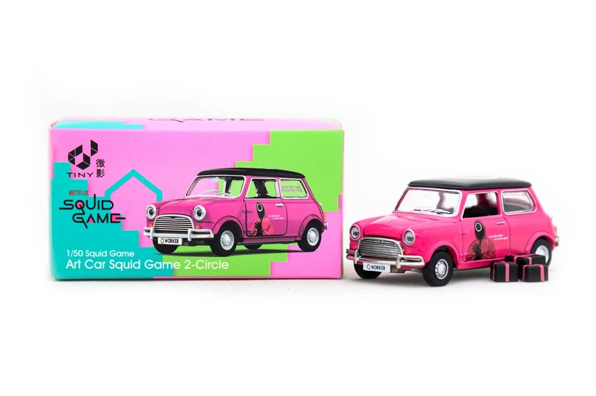 Tiny City 1:50 Die-cast Model Car - Art Car Squid Game 2 - Circle