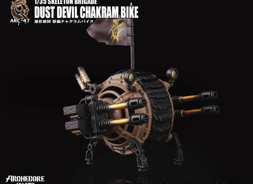 Load image into Gallery viewer, ARCHECORE ARC-47 Skeleton Brigade Dust Devil Chakram Bike Set
