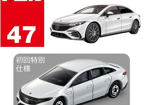 Load image into Gallery viewer, Takara Tomy Tomica Diecast Model Car 1:68 No.47 EQS by Mercedes-EQ (1st)
