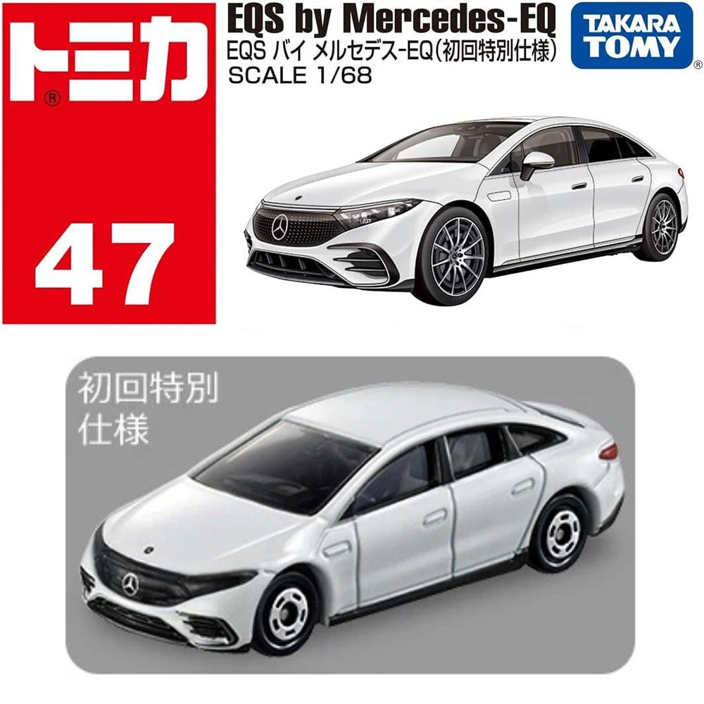 Takara Tomy Tomica Diecast Model Car 1:68 No.47 EQS by Mercedes-EQ (1st)