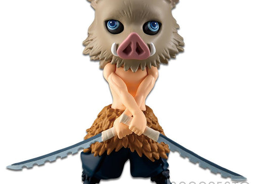 Load image into Gallery viewer, Banpresto Demon Slayer Kimetsu no Yaiba Q posket petit Inosuke Hashibira figure
