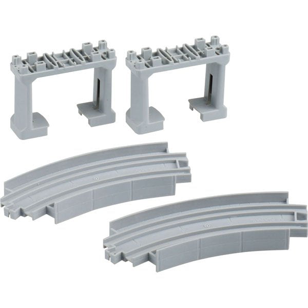 Takara Tomy Plarail Railway Train Accessories R-27 Elevated Round Track Toy