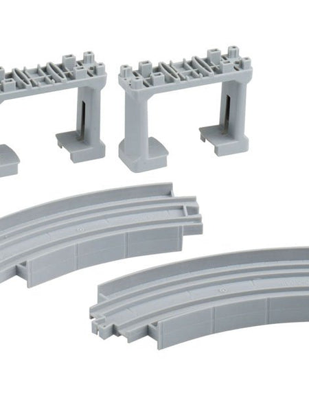 Takara Tomy Plarail Railway Train Accessories R-27 Elevated Round Track Toy