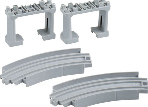 Load image into Gallery viewer, Takara Tomy Plarail Railway Train Accessories R-27 Elevated Round Track Toy

