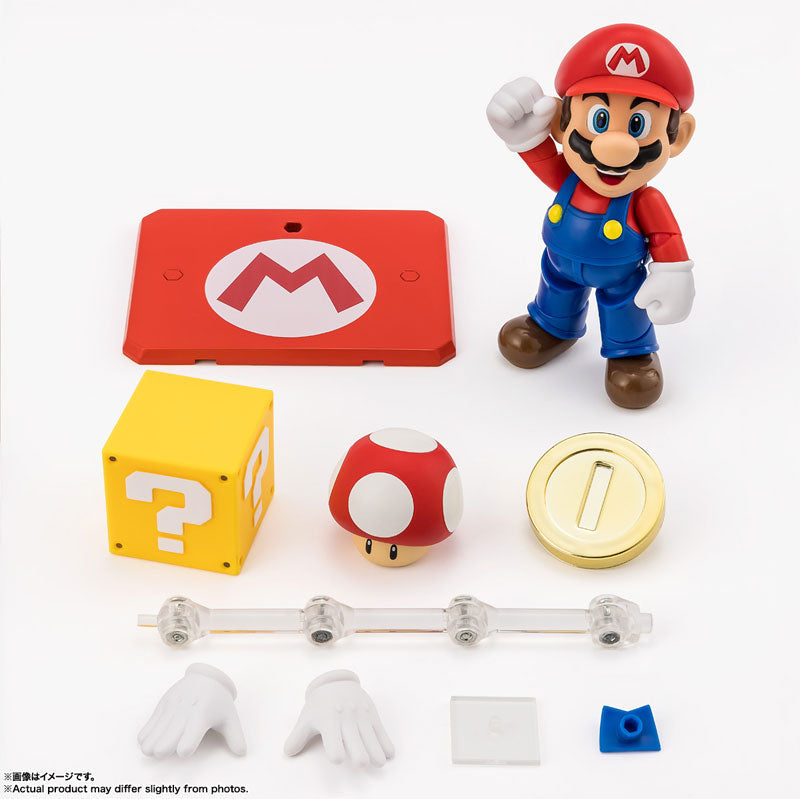 Bandai S.H.Figuarts MARIO Super Mario [Re:PACKAGE] Action Figure Set