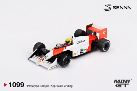 (Pre-order) MINI GT #1099 McLaren MP4/4 12 Ayrton Senna 1988 Japanese Grand Prix