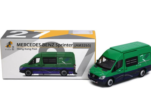 Load image into Gallery viewer, Tiny City 27 Die-cast Model Car - MERCEDES-BENZ Sprinter Hong Kong Post (AM3265)

