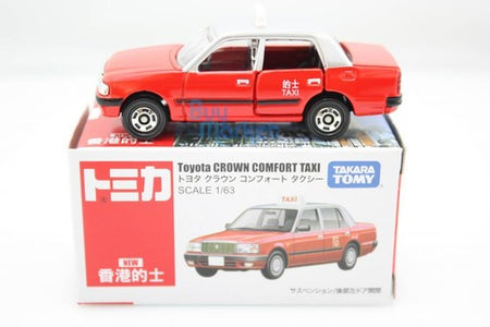 Takara Tomica Tomy TOYOTA CROWN Comfort Hong Kong KW Taxi 1/63 Diecast Toy Car