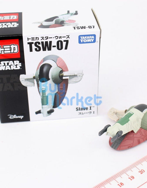 Load image into Gallery viewer, Takara Tomy Tomica TSW-07 Disney Star Wars Slave I 7CM Diecast Toy Car Japan
