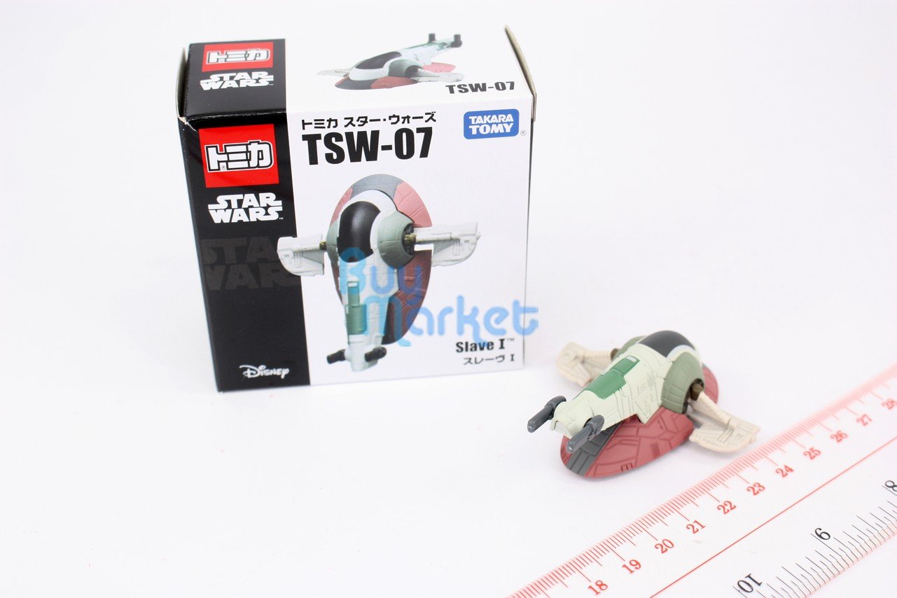 Takara Tomy Tomica TSW-07 Disney Star Wars Slave I 7CM Diecast Toy Car Japan