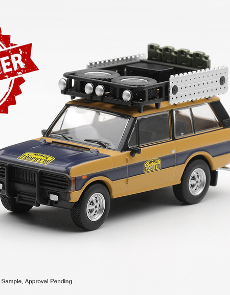 (Pre-order) Mini GT #1311 Range Rover 1981 Camel Trophy N.Sudmann & F.Hofmann
