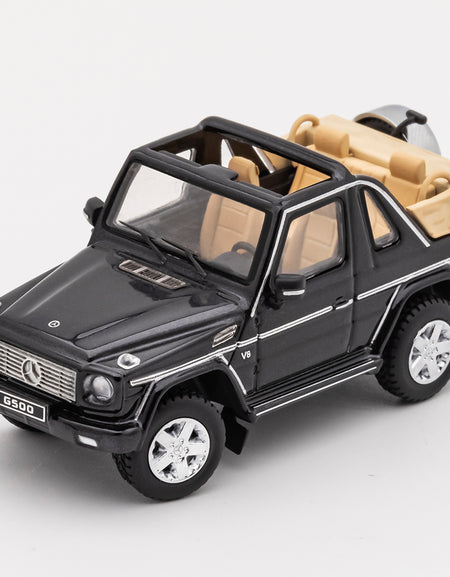 GCD 1/64 Mercedes-Benz G500 Cabriolet Black LHD (With Accessories)