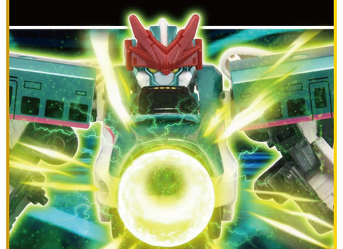 Load image into Gallery viewer, Takara Tomy Shinkansen Transforming Robot SGX Shinkalion E5 Hayabusa+800 Tsubame
