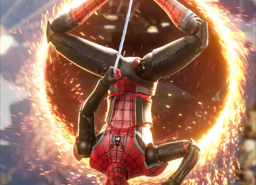 Load image into Gallery viewer, ZD Toys Marvel Avengers 1/10 Spiderman Upgraded Suit No Way Home Action Figure
