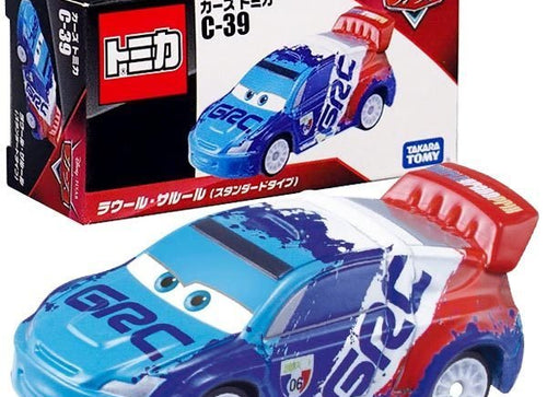 Load image into Gallery viewer, Takara Tomy Disney Tomica Diecast Car  PIXAR CARS C-39 Raoul Caroule (Standard)
