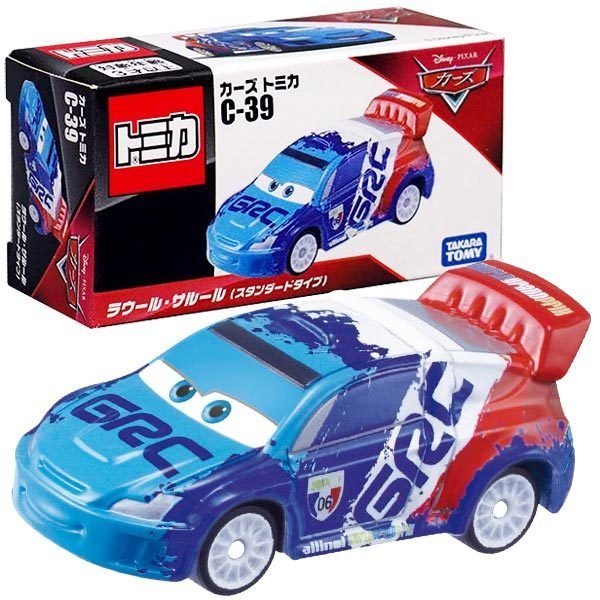 Takara Tomy Disney Tomica Diecast Car  PIXAR CARS C-39 Raoul Caroule (Standard)