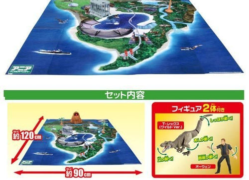 Load image into Gallery viewer, Takara Tomy Ania Jurassic World -  Big Dinosaur Kingdom Map  (Play Set)
