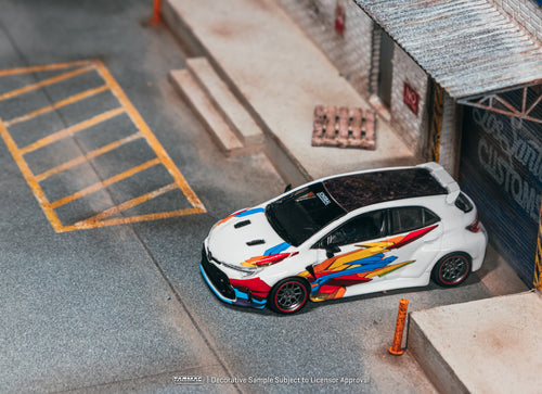 Load image into Gallery viewer, (Pre-order) Tarmac Works 1/64 Toyota GR Corolla Widebody White Model Diecast Car

