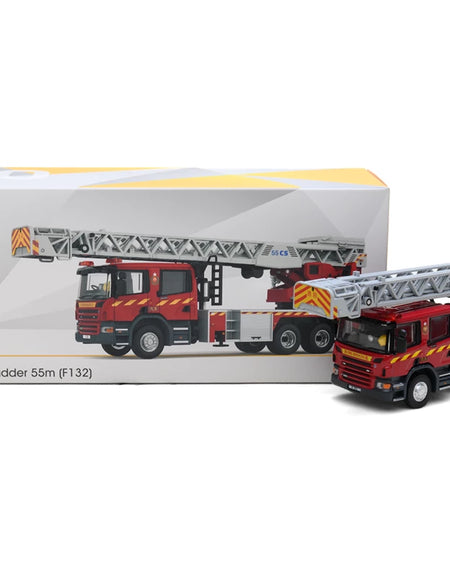 Tiny City Die-cast Model Car 1/76 - Scania HKFSD Turntable Ladder 55M (F132)