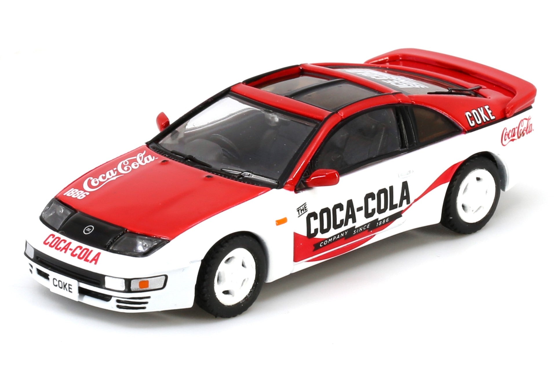 INNO64 x tiny 1/64 die-cast Nissan fairlady z (s32) "coca cola"