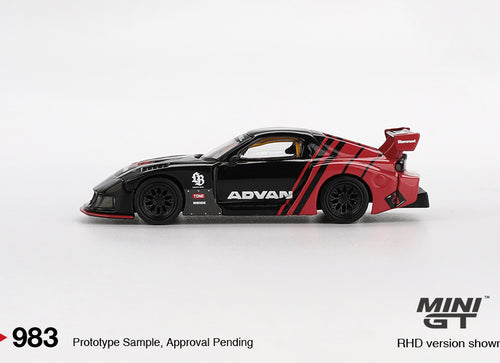 Load image into Gallery viewer, Mini GT #983 Mazda RX-7 LB-Super Silhouette Advan RHD Model Car
