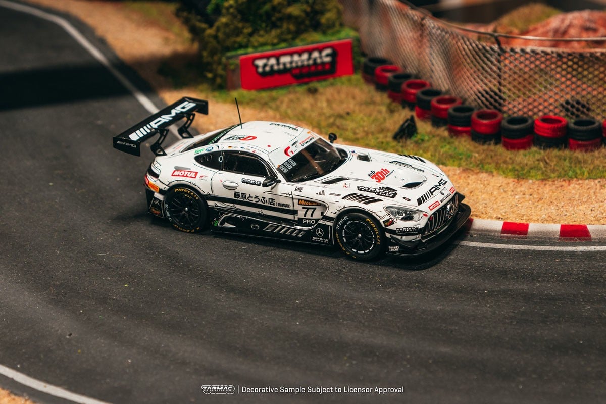 (Pre-order) Tarmac Works 1/43 Mercedes-AMG GT3 Bathurst 12h Craft-Bamboo Race