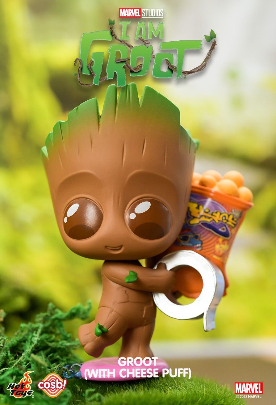 Hot Toys Cosbi Bobble-Head Collection : I Am Groot (set of 8)