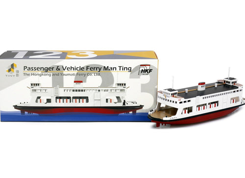 Load image into Gallery viewer, Tiny City 123 Die-cast Model - 1/400 Hongkong and Yaumati Ferry Man Ting
