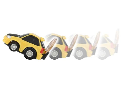 Load image into Gallery viewer, Takara Tomy Tomica ChoroQ Pull Back Diecast e-06 Honda Civic Type R (EK9)
