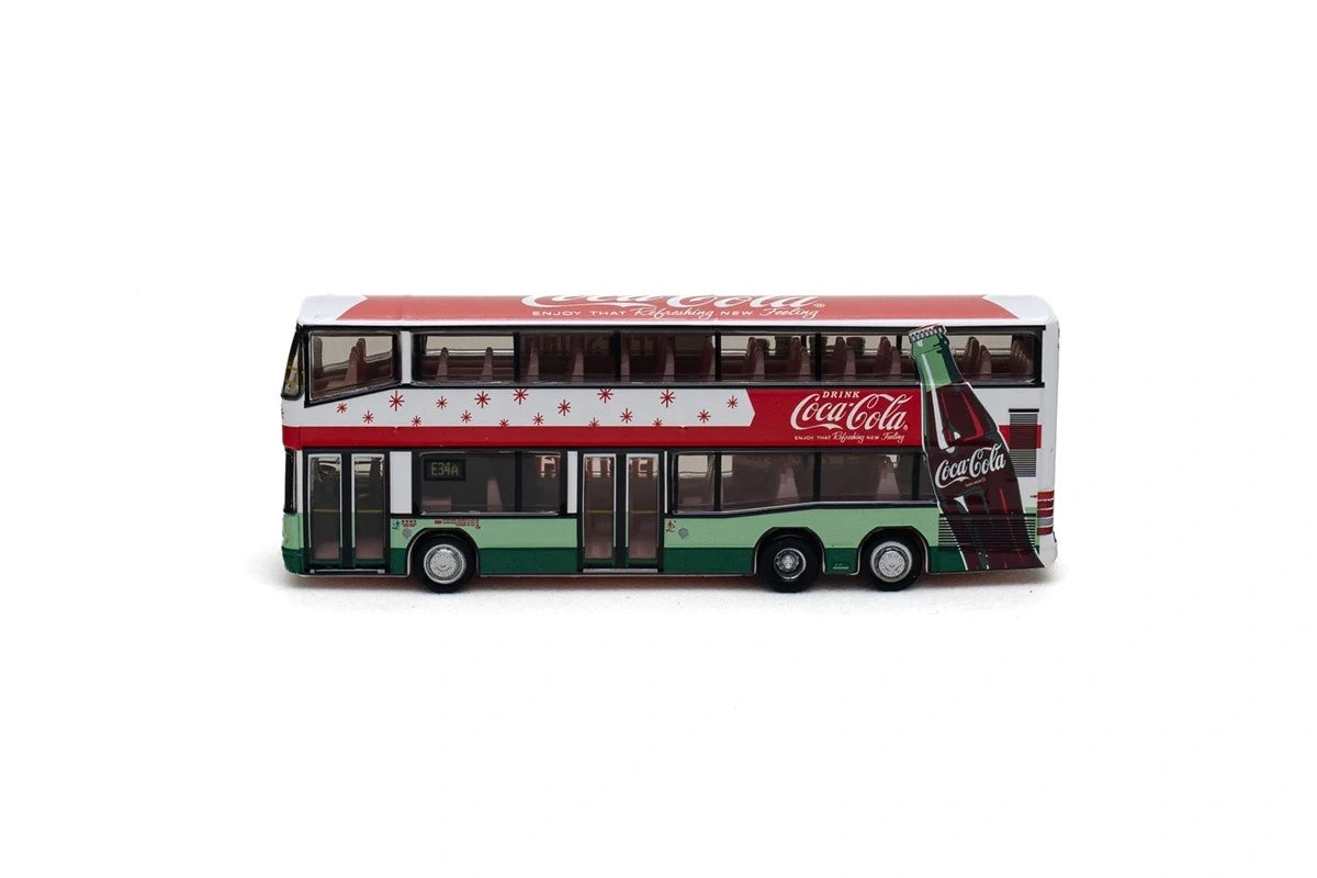 Tiny City Die-cast Model Car 1/110 Centroliner Bus Coca-Cola