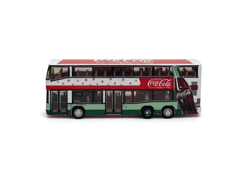Load image into Gallery viewer, Tiny City Die-cast Model Car 1/110 Centroliner Bus Coca-Cola
