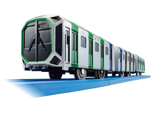 Load image into Gallery viewer, Takara Tomy Plarail Train S-37 Osaka Metro Chuo Line Series 400 (Cross Seat)
