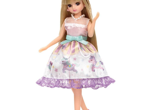 Load image into Gallery viewer, Takara Tomy Licca Chan Doll My First Dress LW-01 Happy Merry-go-round (NO DOLL)
