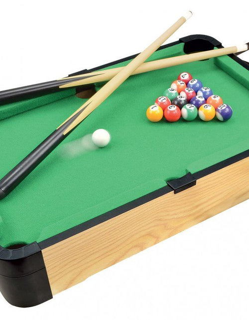 Load image into Gallery viewer, Tabletop Pool 16&quot; (40cm) Mini Snooker Table Game
