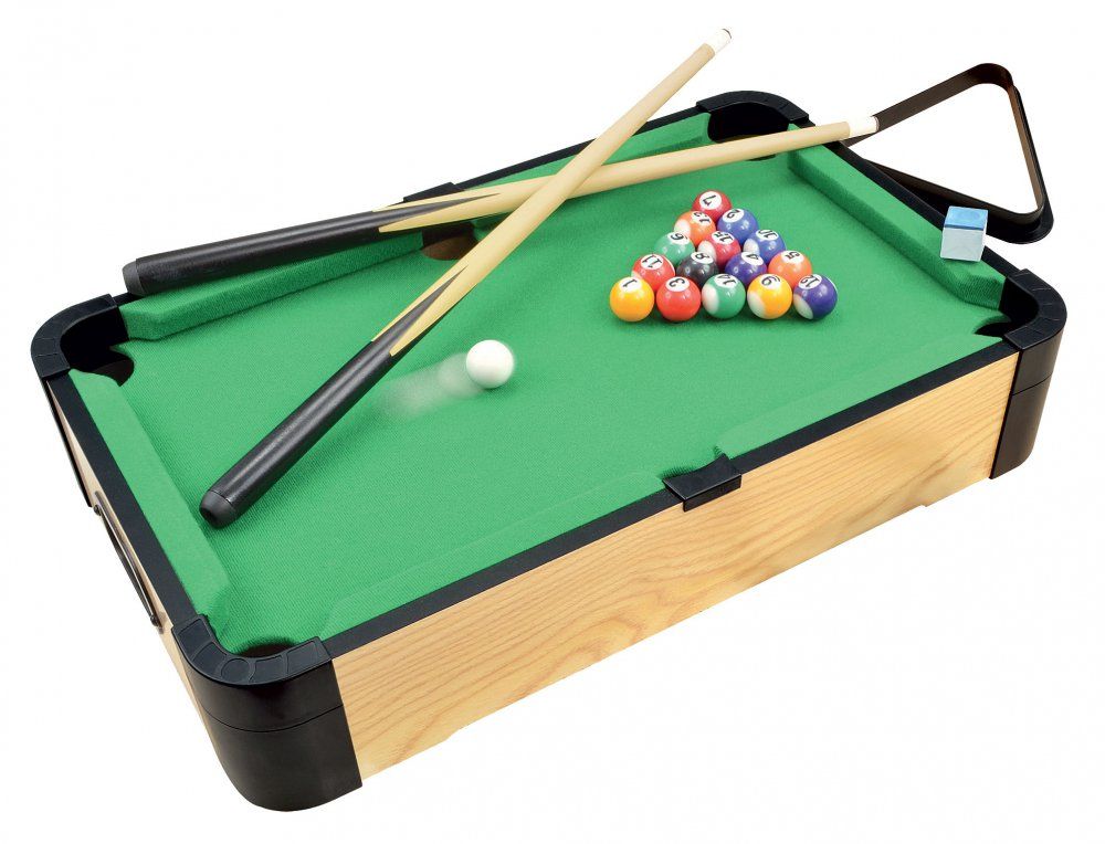 Tabletop Pool 16" (40cm) Mini Snooker Table Game