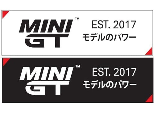 Load image into Gallery viewer, MINI GT Official MINI GT Sticker Set B (130x35mm) MGTOM043
