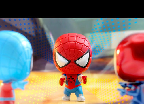 Load image into Gallery viewer, Hot Toys Marvel SPIDER-MAN: ACROSS THE SPIDER-VERSE COSBI BOBBLE-HEAD SET 1
