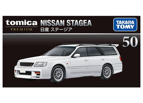 Load image into Gallery viewer, Takara Tomy Tomica Premium 1/63  No.50 Nissan Stagea Diecast Model Car
