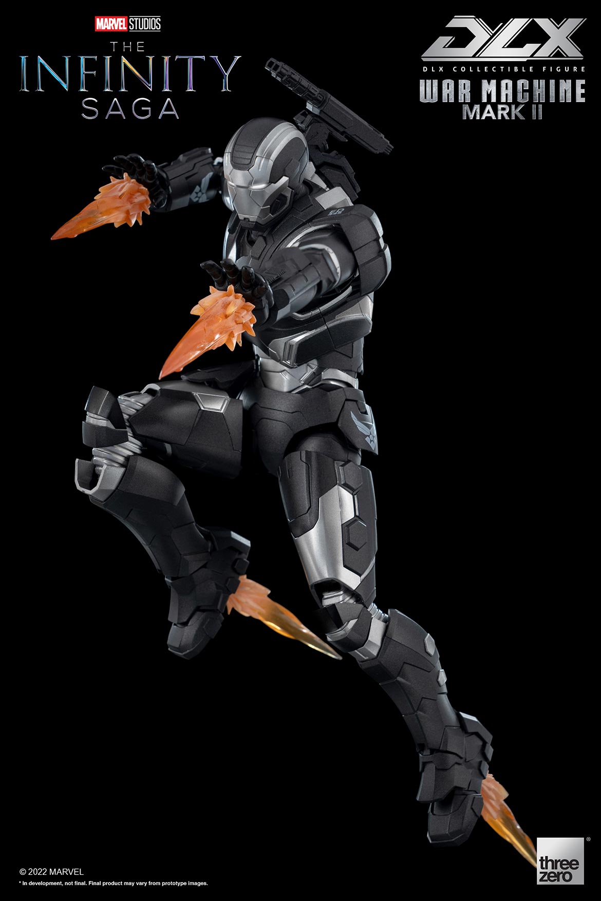 ThreeZero Marvel Studios: The Infinity Saga DLX War Machine Mark 2 Action Figure