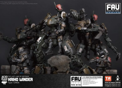 Load image into Gallery viewer, Acid Rain x ToyAllianceF AV-A132 Kaiho Winder Type12WDk ActionFigure
