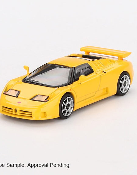 Mini GT #866 1/64 Bugatti EB110 Super Sport Giallo Bugatti Model Car