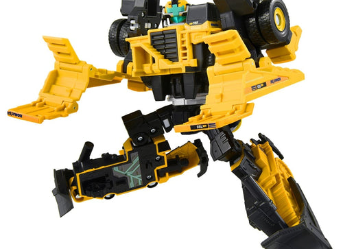 Load image into Gallery viewer, Takara Tomy Joblabor TJBDX Grand Build Braver Dump Truck &amp; Bulldozer DX Set
