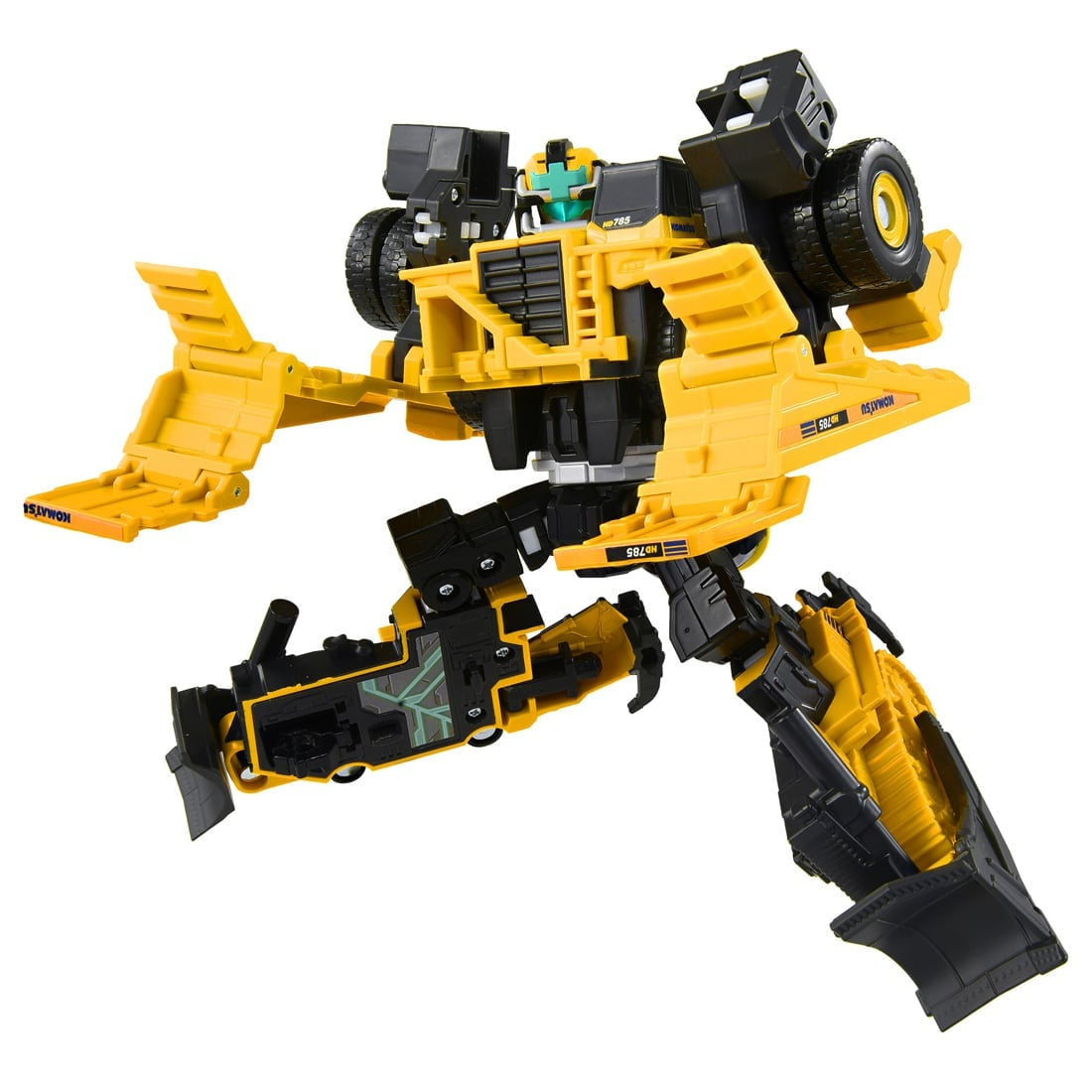 Takara Tomy Joblabor TJBDX Grand Build Braver Dump Truck & Bulldozer DX Set