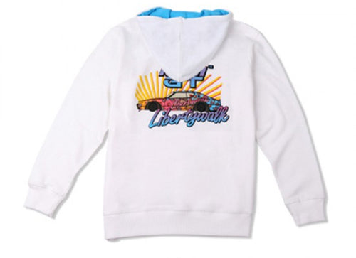 Load image into Gallery viewer, MINI GT Official MINI GT Pullover Hoodie - LB Kuma White L Size For Men &amp; Women
