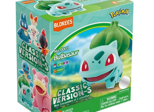 Load image into Gallery viewer, Blokees Pokemon Classic Edition CV-S Bulbasaur Prologue of Adventure
