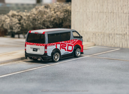 Load image into Gallery viewer, Tarmac Works 1/64 Toyota Hiace Widebody Diecast Model Car
