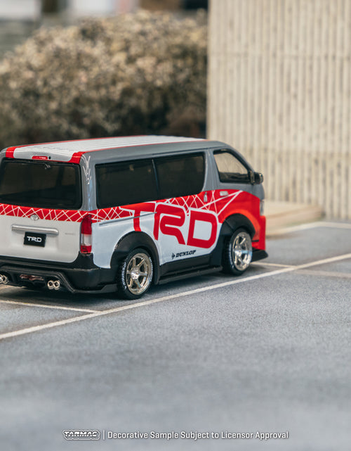 Load image into Gallery viewer, Tarmac Works 1/64 Toyota Hiace Widebody Diecast Model Car
