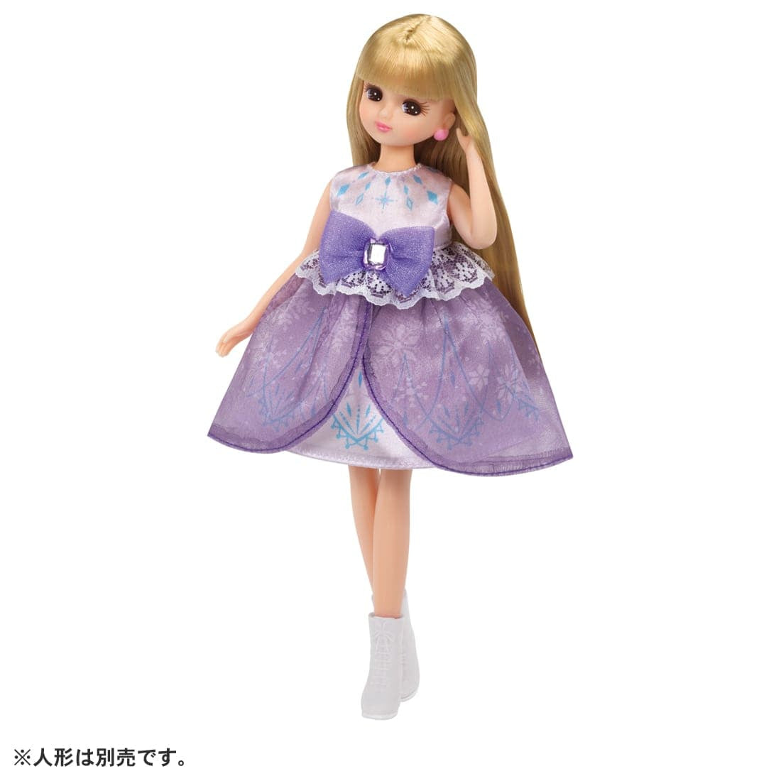 Takara Tomy Licca-chan Dress LW-02 My First Series Snow Lavender Licca (NO DOLL)
