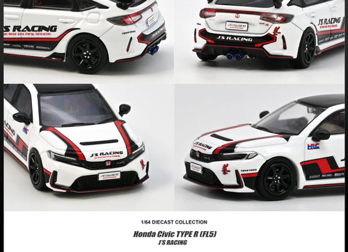 Load image into Gallery viewer, (Pre-order) INNO64 1/64 HONDA CIVIC (FL5) J'S RACING Diecast Model Car
