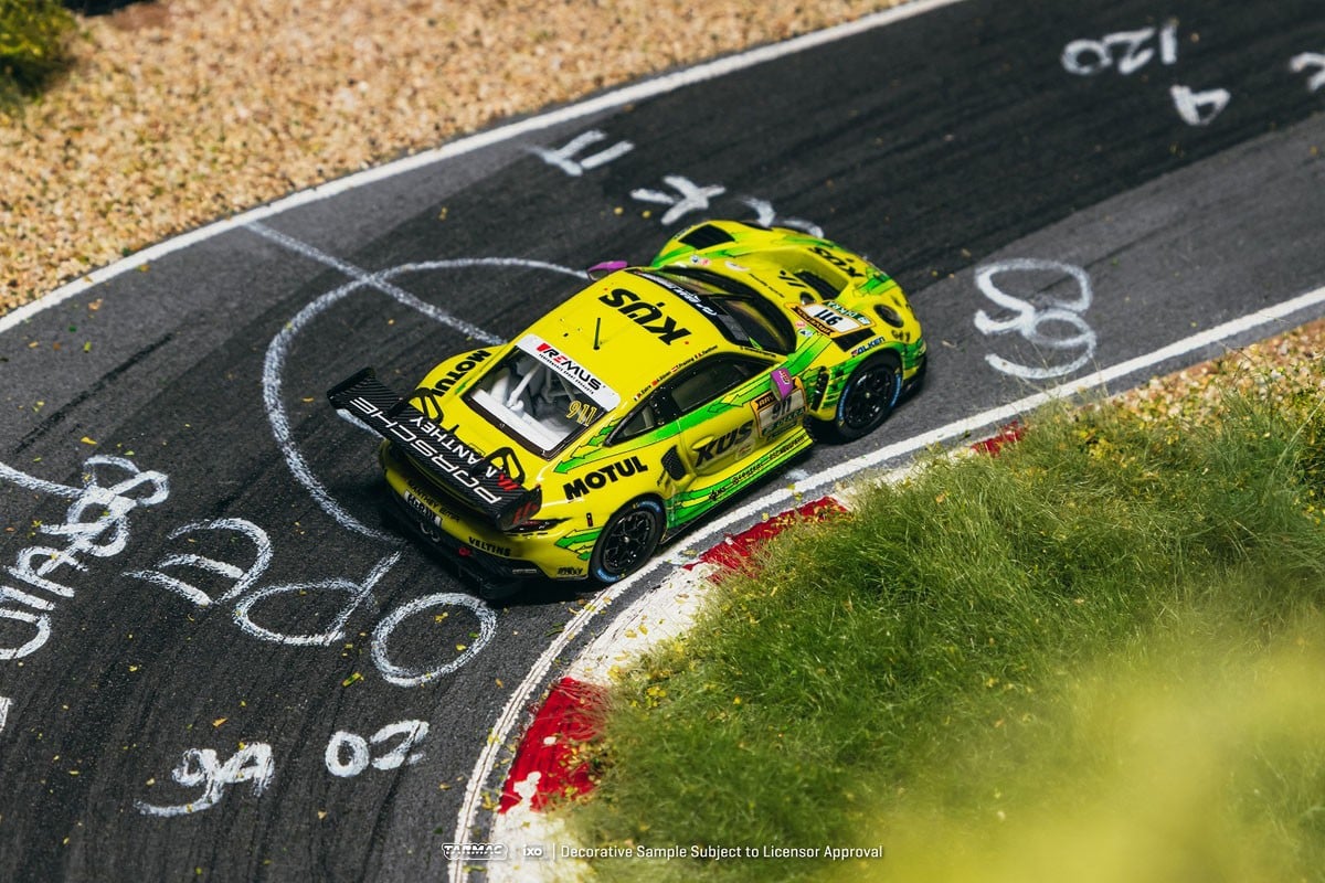 (Pre-order) Tarmac Works 1/64 Porsche 911 GT3 R Nurburgring 24h 2024 Diecast Car